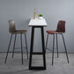 Rectangle Bar Table Sintered Stone Dining Table with Metal Base for Kitchen Clearhalo 'Bar Furniture' 'Bar Tables' 'bar_tables' 'furn' 'furn_bar_tables' 'Furniture' 'Kitchen & Dining Furniture' 1200x1200_0429bf1c-6b04-44a6-9687-a4f2547c74f6