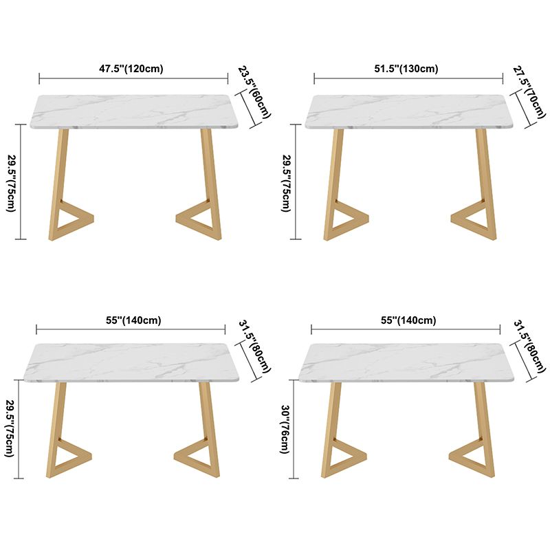 Stone Dining Site Table Traditional Luxury Rectangle Dining Table for Kitchen Home Clearhalo ' dining_table' 'Dining Tables & Seating' 'Dining Tables' 'furn' 'furn_dining_table' 'Furniture' 'furniture_dining_table' 'Kitchen & Dining Furniture' 'kitchen&dining_furn' 'kitchen' 'kitchen_dining_table' 1200x1200_042d8065-787d-4597-8374-df2a5357eef1