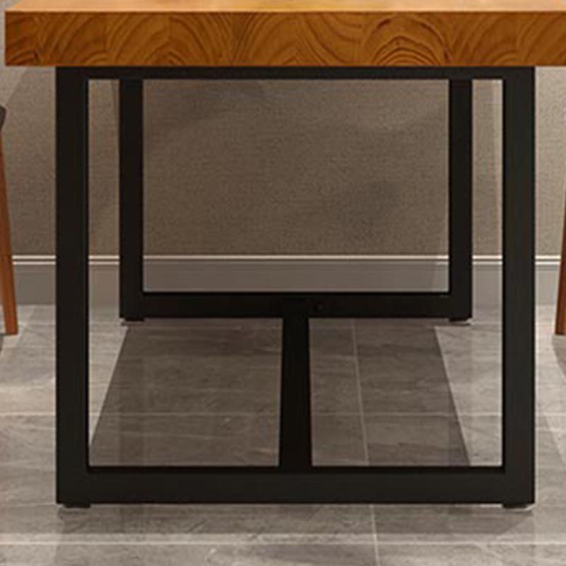 Modern 1/5 Pieces Dining Set Rectangle Wood Dining Table for Kitchen Dining Room Clearhalo 'Dining Room Sets' 'Dining Tables & Seating' 'dining_room_set' 'furn' 'furn_dining_room_set' 'Furniture' 'Kitchen & Dining Furniture' 1200x1200_042e741d-0b9a-439a-a7c6-3d77bd15753d