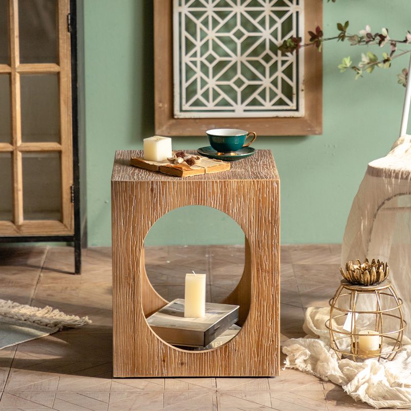 Tavolino moderno di caffè in legno in legno rettangolare tavolo da cocktail