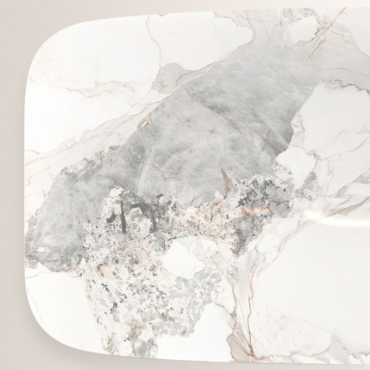 Nordic Glam Sintered Stone Dining Table Set 1/4/5/7 Pieces Dining Set for Home Clearhalo 'Dining Room Sets' 'Dining Tables & Seating' 'dining_room_set' 'furn' 'furn_dining_room_set' 'Furniture' 'furniture_dining_room_set' 'Kitchen & Dining Furniture' 1200x1200_04316681-2fa3-44ba-a84f-9b3cd2dce6d4