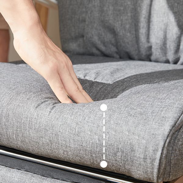 Arms imbottito moderno sedia da ufficio meccanismo di inclinazione senza angoscia sedia ergonomica