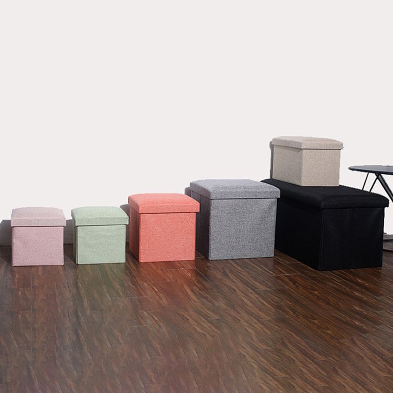 Modern Tear Resistant Cotton Cube Solid Color Square Cube for Drawing Room Clearhalo 'furn' 'furn_ottomans_poufs' 'Furniture' 'Living Room Furniture' 'Ottomans & Poufs' 'ottomans_poufs' 1200x1200_04354586-2a33-4844-a606-94cb1e206a3c