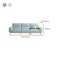 Contemporary Sewn Pillow Back Square Arm Sofa For Living Room