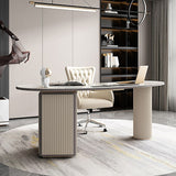 Glam Executive Desk Pedestal 3-drawer Cable Management Office Desk Clearhalo 'furn' 'furn_office_desk' 'Furniture' 'Office Desks' 'Office Furniture' 'office_desk' 1200x1200_043925cb-6875-4e94-91ec-a27475c48a04