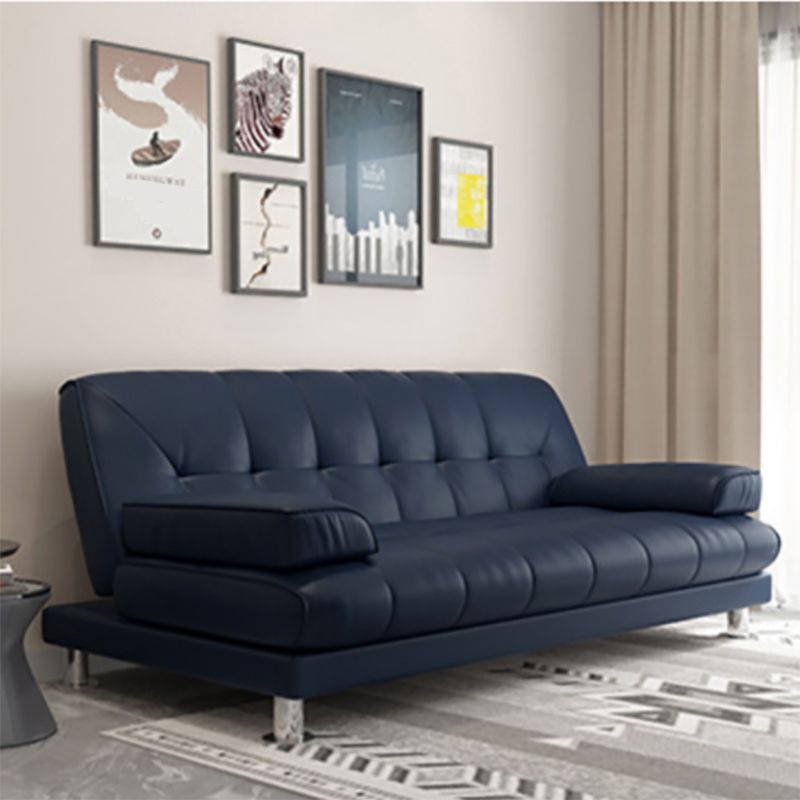 Pure Color Sofa Pillow Top Arm Reclining Loveseat Sofa for Living Room Clearhalo 'furn' 'furn_sofas' 'Furniture' 'furniture_sofas' 'kitchen' 'kitchen_sofas' 'Living Room Furniture' 'Sofa' 'sofas' 1200x1200_043b0fad-5378-4b97-848b-608453c7fa17