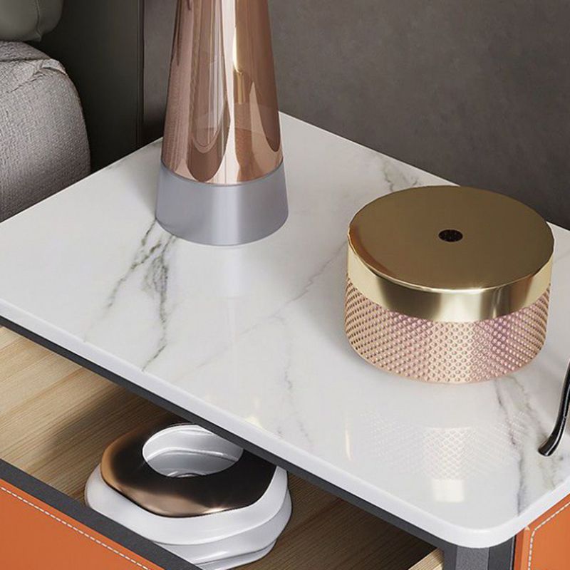 Table table de nuit à 2 tiroirs contemporains