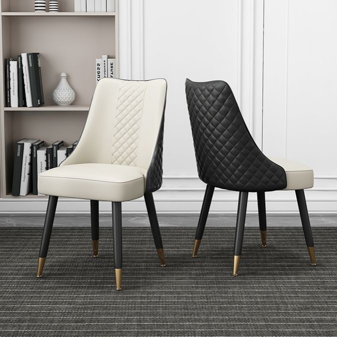 Scandinavian Style Wood Side Dining Chairs Dining Room Solid Back Chair Clearhalo ' kitchen&dining_furn' 'Dining Chairs' 'Dining Tables & Seating' 'dining_chair' 'furn' 'furn_dining_chair' 'Furniture' 'furniture_dining_chair' 'Kitchen & Dining Furniture' 'kitchen' 1200x1200_043b8e07-735d-4210-ab96-464a5cf08efe