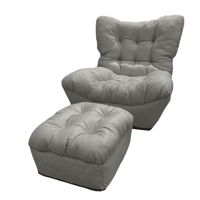 Recliner Recliner Presentata Solid Color Scandinavo Recliner Standard