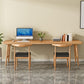 Modern Style Wooden Office Desk H-Shape Base Writing Desk for Home Clearhalo 'furn' 'furn_office_desk' 'Furniture' 'furniture_office_desk' 'Office Desks' 'Office Furniture' 'office_desk' 1200x1200_043ddf4c-0fa5-4efa-a41f-16aba1399d6f