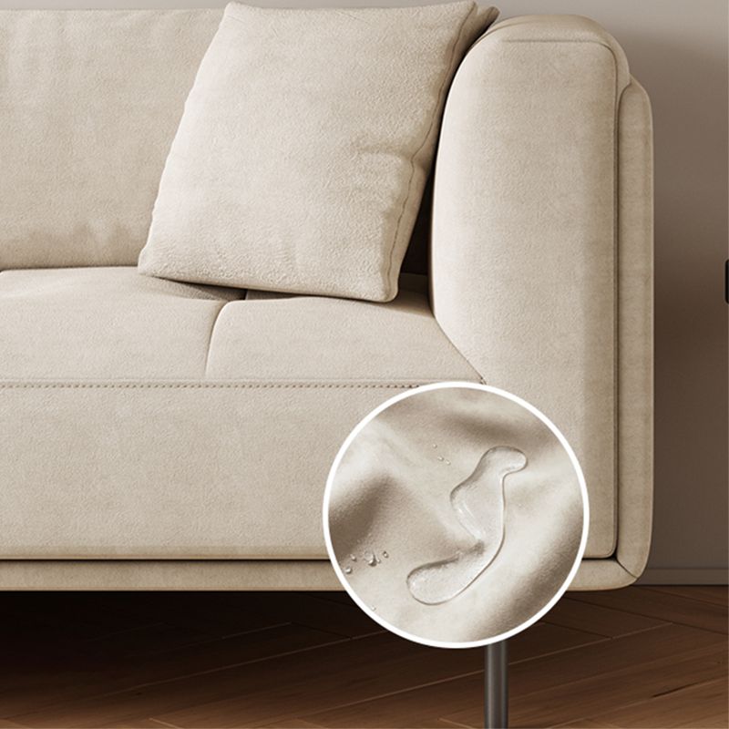 Contemporary Tuxedo Arm Cushions Sofa Faux Leather Standard Sofa with Pillows Clearhalo 'furn' 'furn_sofas' 'Furniture' 'Living Room Furniture' 'Sofa' 'sofas' 1200x1200_0441bae7-7680-4b2c-a1d3-2a5183eaf9f0