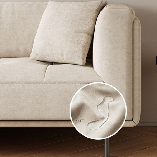 Contemporary Tuxedo Arm Cushions Sofa Faux Leather Standard Sofa with Pillows Clearhalo 'furn' 'furn_sofas' 'Furniture' 'Living Room Furniture' 'Sofa' 'sofas' 1200x1200_0441bae7-7680-4b2c-a1d3-2a5183eaf9f0