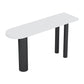 White Modern Style Specialty Bar Table in Faux Marble and Wood Milk Tea Shop Bar Table Clearhalo 'Bar Furniture' 'Bar Tables' 'bar_tables' 'furn' 'furn_bar_tables' 'Furniture' 'furniture_bar_tables' 'Kitchen & Dining Furniture' 1200x1200_0444da4b-c534-48fe-aa75-030a74fd9aa1