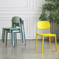 Plastic Contemporary RestaurantSide Chair Colorful Stacking Dining Chair Clearhalo ' kitchen&dining_furn' 'Dining Chairs' 'Dining Tables & Seating' 'dining_chair' 'furn' 'furn_dining_chair' 'Furniture' 'furniture_dining_chair' 'Kitchen & Dining Furniture' 'kitchen' 1200x1200_0448b6e4-8426-45bd-a0ca-8189f6b46c8f