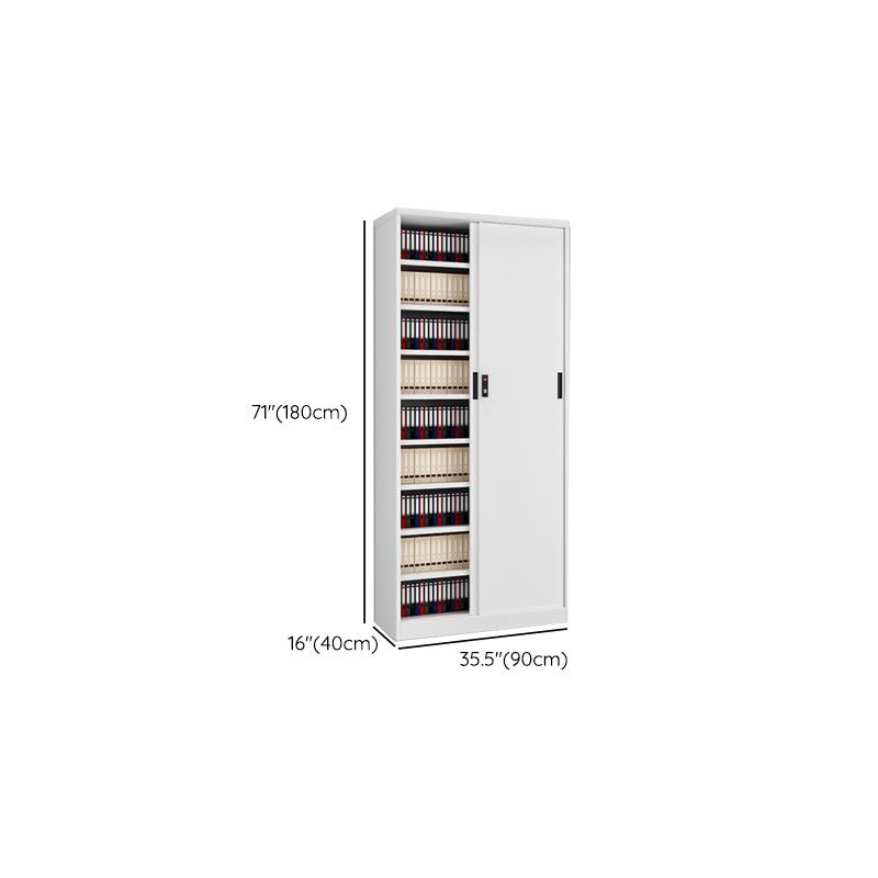 Archivo de metal Babyet Estantes de almacenamiento contemporáneo Bloqueo de archivos de archivos