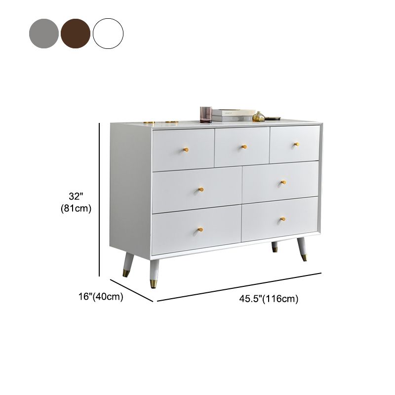 Simple Style multi Drawer Buffet Table Wood Kitchen Table for Living Room Clearhalo 'buffet_sideboard' 'Buffets & Sideboards' 'furn' 'furn_buffet_sideboard' 'Furniture' 'furniture_buffet_sideboard' 'Kitchen & Dining Furniture' 1200x1200_044a9c5a-ef81-407c-84f7-e5773e81579c