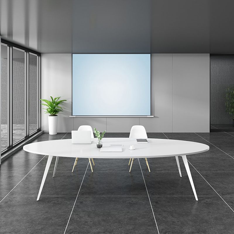 29.25-inch H Hedendaagse kantoorbureau Gefabriceerd Wood Writing Desk