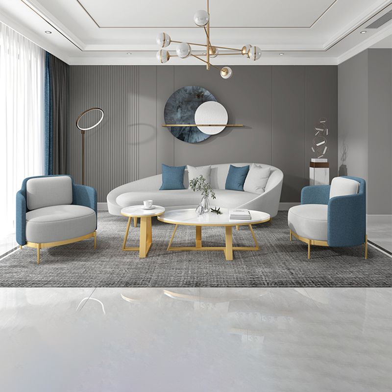 ソリッドカラーコンテンポラリーソファタイトシートフォームスロープアームセッティー