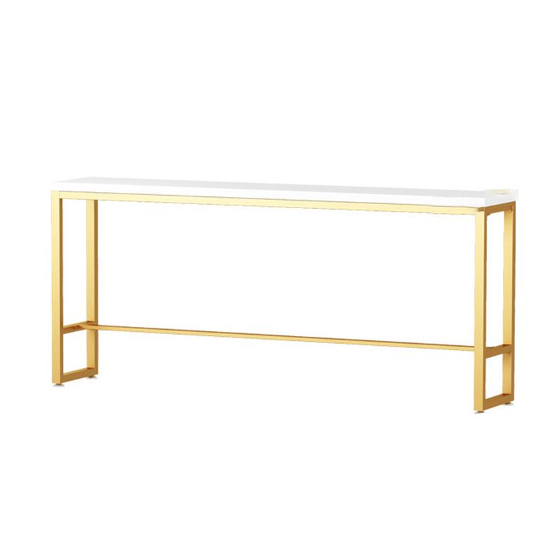 Glam Style Wooden Counter Table Rectangle Counter Table for Home Clearhalo 'Bar Furniture' 'Bar Tables' 'bar_tables' 'furn' 'furn_bar_tables' 'Furniture' 'Kitchen & Dining Furniture' 1200x1200_044e28b7-80a2-4486-b8e3-da626639a53c