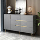 Gemanipuleerde houten sideboard tafel modern buffet dressoir voor keuken