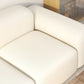 Scandinavian Sofa Fabric White Cushions Standard Square Arm Living Room Seating Clearhalo 'furn' 'furn_sofas' 'Furniture' 'Living Room Furniture' 'Sofa' 'sofas' 1200x1200_045016a2-dab7-47bc-bedf-be2267b69528