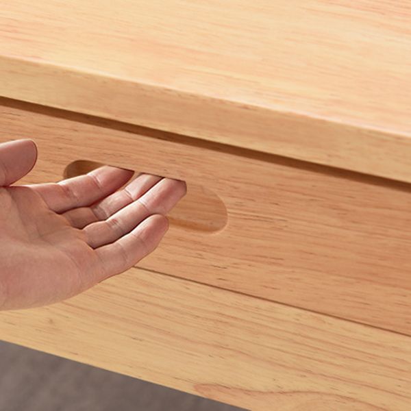 Mesa de comedor de madera sólida muebles modernos extensibles con 4 patas para el hogar