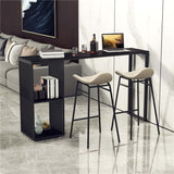 Faux Leather Bar Stools Glam Iron Backless Bar Stool with Footrest Clearhalo 'Bar Furniture' 'Bar Stools' 'bar_stools' 'furn' 'furn_bar_stools' 'Furniture' 'Kitchen & Dining Furniture' 1200x1200_045245c6-afc3-451c-8882-65ab701a6ba6