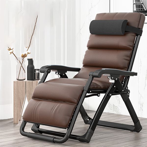Contemporary Standard Recliner with Removable Cushions and Metal Legs Clearhalo 'Chairs & Seating' 'furn' 'furn_recliners' 'Furniture' 'Living Room Furniture' 'Recliners' 1200x1200_0452fd7d-8300-4b70-b44e-ae463fc2cb05