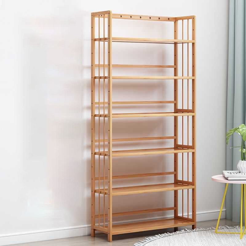 Manufactured Wood Etagere Bookshelf Natural Modern Open Bookcase for Classroom Clearhalo 'Bookcases' 'furn' 'furn_bookcases' 'Furniture' 'furniture_bookcases' 'Office Furniture' 1200x1200_04546653-b541-42fc-b20a-46f868d4a84c