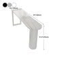Marble Modern Double pedestal Patio Bar Table Indoor Bistro Bar Height Cocktail Table Clearhalo 'Bar Furniture' 'Bar Tables' 'bar_tables' 'furn' 'furn_bar_tables' 'Furniture' 'furniture_bar_tables' 'Kitchen & Dining Furniture' 1200x1200_04557e73-80be-4e94-8ad0-e68e463bd27f
