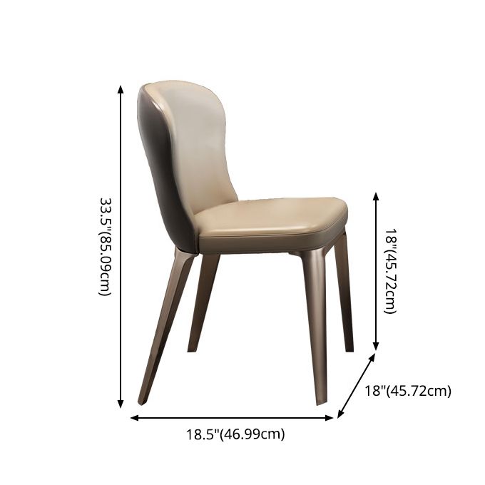 Modern Style Traditional Height Dining Set with Fixed Rectangle Shape Table and Gold Trestle Base Clearhalo 'Dining Room Sets' 'Dining Tables & Seating' 'dining_room_set' 'furn' 'furn_dining_room_set' 'Furniture' 'furniture_dining_room_set' 'Kitchen & Dining Furniture' 'kitchen&dining_furn' 'kitchen' 1200x1200_0455bd94-9587-43cf-ac31-bb2fe6a28804