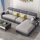 Nordic Style Sofa Bed Fabric Material Multicolor Choice of Latex/sponge Seat Padding Sofa