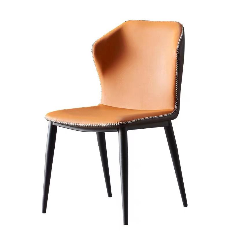 Metal Industrial Dining Kitchen Room Chair Wingback Side Chair Clearhalo ' kitchen&dining_furn' 'Dining Chairs' 'Dining Tables & Seating' 'dining_chair' 'furn' 'furn_dining_chair' 'Furniture' 'furniture_dining_chair' 'Kitchen & Dining Furniture' 'kitchen' 1200x1200_0459ddc9-a86c-4e50-8cd0-98ecb38319a0