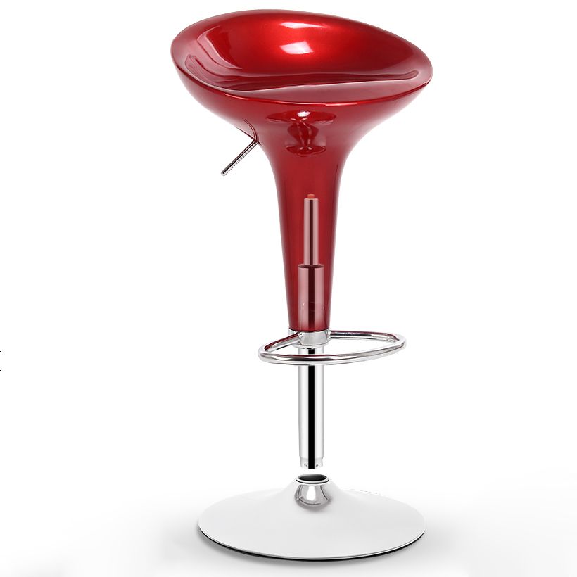 Modern Liftable Rotatable Counter Stool Steel Household Bar Stool with Pedal Clearhalo 'Bar Furniture' 'Bar Stools' 'bar_stools' 'furn' 'furn_bar_stools' 'furniture_bar_stools' 'Kitchen & Dining Furniture' 'kitchen&dining_furn' 'kitchen' 'kitchen_furn' Furniture' 1200x1200_0459e59a-9962-41e6-9a77-5aa340fb4cdc