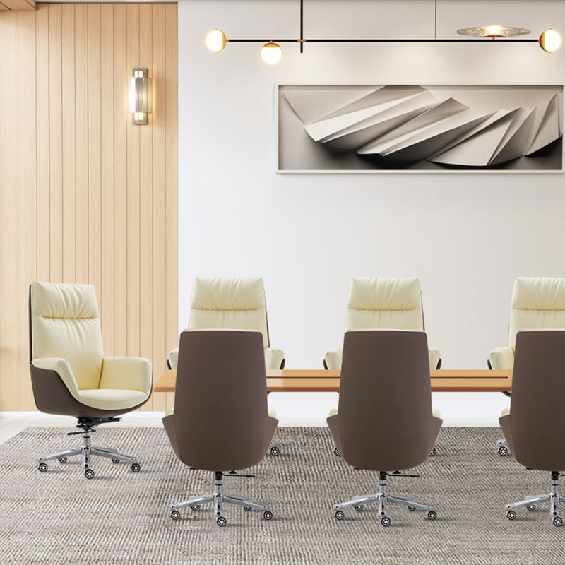26" Wide Contemporary Managers Chair Leather Executive Chair Clearhalo 'furn' 'furn_office_chair' 'Furniture' 'Office Chairs' 'Office Furniture' 'office_chair' 1200x1200_045b8839-8aef-4090-afe8-a06797d4fa1d