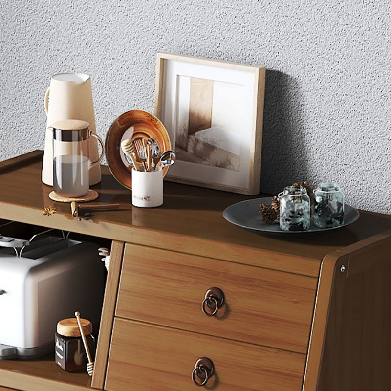 Moderner Stil eines Esstischs Bambus 38-Zoll-Höhenbuffettisch für die Küche