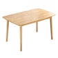 Contemporary Solid Wood Standard Dining Table Rectangle Shape Dining Table for Kitchen Clearhalo ' dining_table' 'Dining Tables & Seating' 'Dining Tables' 'furn' 'furn_dining_table' 'Furniture' 'furniture_dining_table' 'Kitchen & Dining Furniture' 'kitchen&dining_furn' 'kitchen' 'kitchen_dining_table' 1200x1200_0461a66f-e1e1-416b-94a6-42d6b4e2aecc