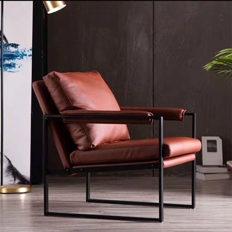 Arms Included Chair 25.5"L x 28.3"W x 31.4" H Chair for Living Room Clearhalo 'Accent Chairs' 'accent_chairs' 'Chairs & Seating' 'furn' 'furn_accent_chairs' 'Furniture' 'furniture_accent_chairs' 'Living Room Furniture' 1200x1200_0461e3c5-3f39-4c7b-99b6-573cde16c2d7