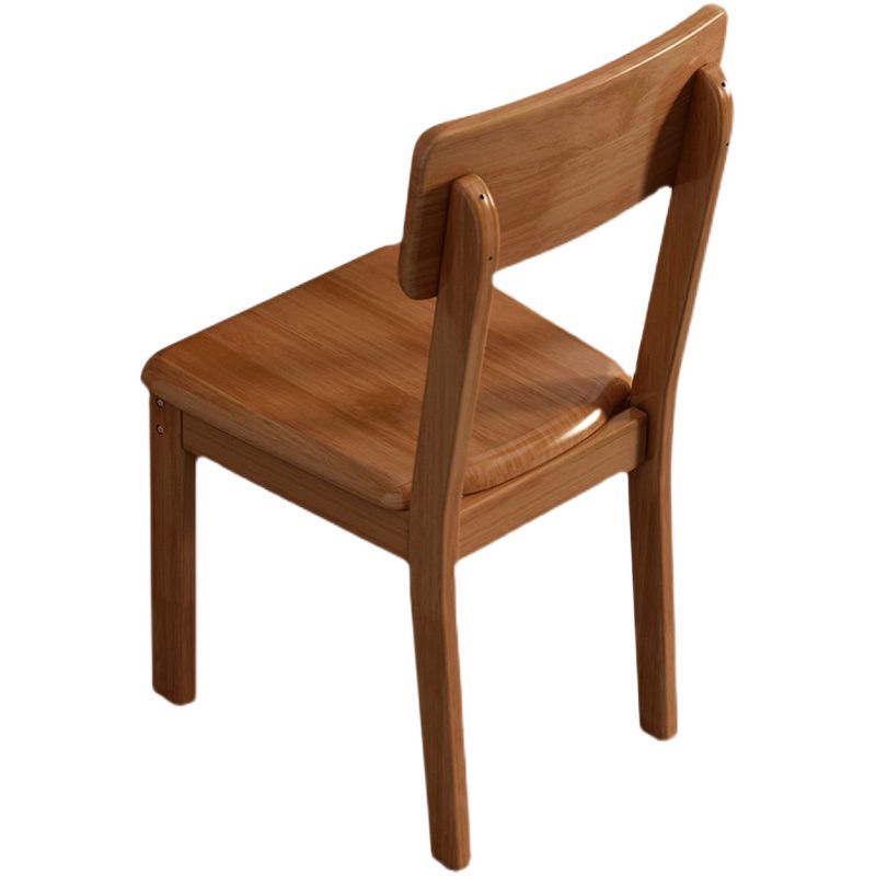 Industrial Wood Open Back Dining Side Chair 15'' Wide Indoor Dining Chair Clearhalo ' kitchen&dining_furn' 'Dining Chairs' 'Dining Tables & Seating' 'dining_chair' 'furn' 'furn_dining_chair' 'Furniture' 'furniture_dining_chair' 'Kitchen & Dining Furniture' 'kitchen' 1200x1200_0463e9d7-5c1e-4ad7-a1cc-102e3666bbf8