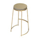 Modern Style Bar-stool Round Seat Counter Bar Stool with Metal Legs Clearhalo 'Bar Furniture' 'Bar Stools' 'bar_stools' 'furn' 'furn_bar_stools' 'Furniture' 'Kitchen & Dining Furniture' 1200x1200_04658b4f-1784-4dfa-a33c-076cac312595