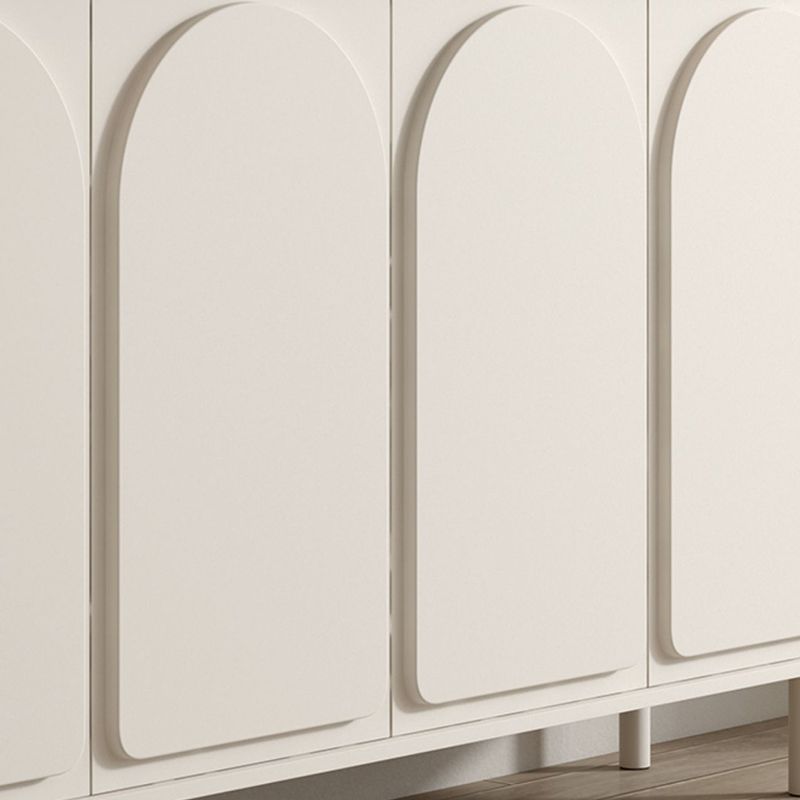 Selteboard in legno a buffet in stile contemporaneo con armadi