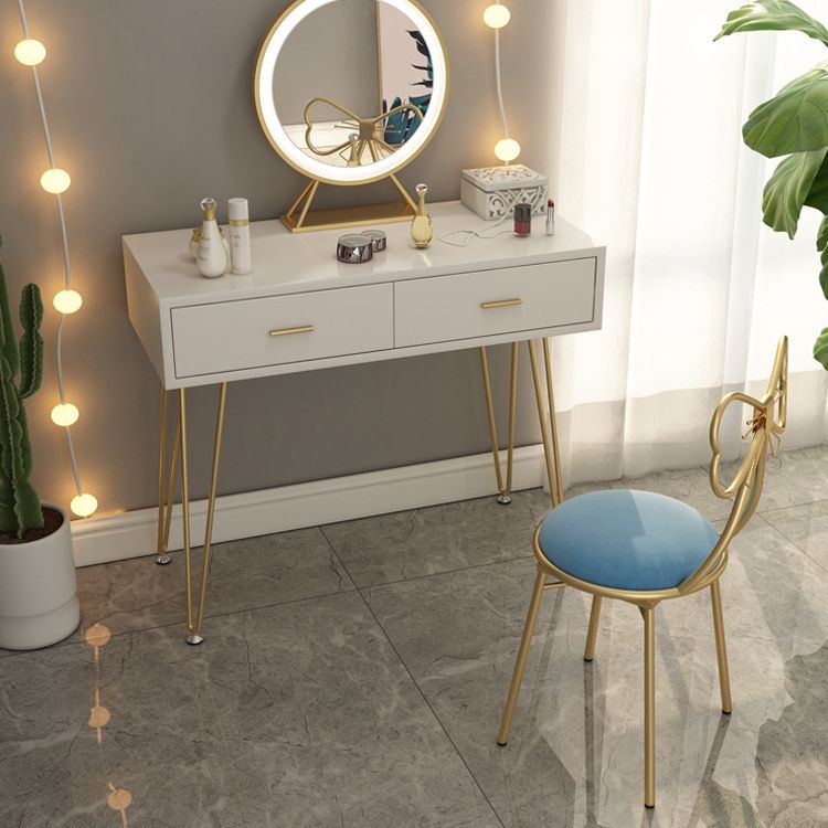 Glam Metal Armless Dining Chair Open Back Dining Side Chair for Restaurant Use Clearhalo 'Dining Chairs' 'Dining Tables & Seating' 'dining_chair' 'furn' 'furn_dining_chair' 'Furniture' 'furniture_dining_chair' 'Kitchen & Dining Furniture' 1200x1200_0469ecf5-4fa0-4f57-aad0-ffef1a55a70e