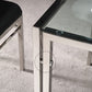 Contemporary Style Tempered Glass Top Dining Table 4 Legs Table for Dining Room Clearhalo ' dining_table' 'Dining Tables & Seating' 'Dining Tables' 'furn' 'furn_dining_table' 'Furniture' 'furniture_dining_table' 'Kitchen & Dining Furniture' 'kitchen&dining_furn' 'kitchen' 'kitchen_dining_table' 1200x1200_046a442d-adc8-4602-a485-cf2a83a432d6