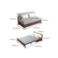 Contemporary Futon Sleeper Sofa Armless Futon and Mattress with Storage Clearhalo 'furn' 'furn_futons' 'Furniture' 'Futons & Daybeds' 'Futons' 'Living Room Furniture' 1200x1200_046b0c80-f794-4d96-8278-69e45d6b40ad