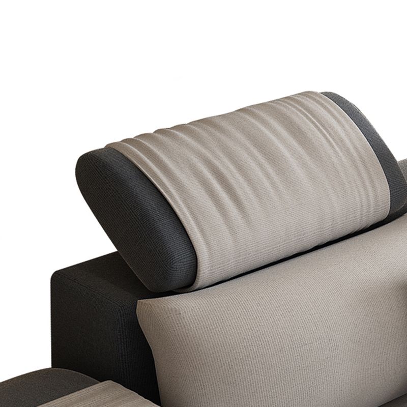 Modern Pillowed Back Cushions Sofa Tufted Sectionalwith Storage for Living Room Clearhalo 'furn' 'furn_sectionals' 'Furniture' 'furniture_sectionals' 'kitchen' 'kitchen_sectionals' 'Living Room Furniture' 'Sectionals' 1200x1200_046b877d-9519-4923-83c5-0796d9a99aa5