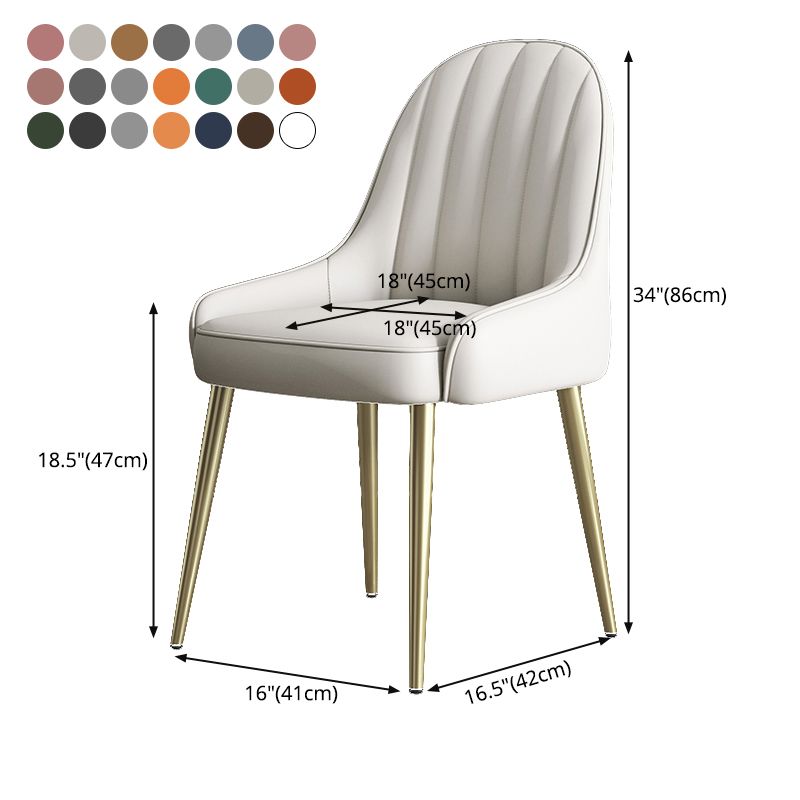 Indoor Scandinavian Arm Chair Parsons Back Metal Upholstered Dining Room Chair Clearhalo ' kitchen&dining_furn' 'Dining Chairs' 'Dining Tables & Seating' 'dining_chair' 'furn' 'furn_dining_chair' 'Furniture' 'furniture_dining_chair' 'Kitchen & Dining Furniture' 'kitchen' 1200x1200_046dc336-b0f5-47a3-93bb-95f08ff5f3e9