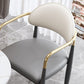 Modern Style Dining Chair Leather Open Back Arm Chair for Dining Room Clearhalo 'Dining Chairs' 'Dining Tables & Seating' 'dining_chair' 'furn' 'furn_dining_chair' 'Furniture' 'Kitchen & Dining Furniture' 1200x1200_046eee4c-daad-437f-b858-05fd25b36d98