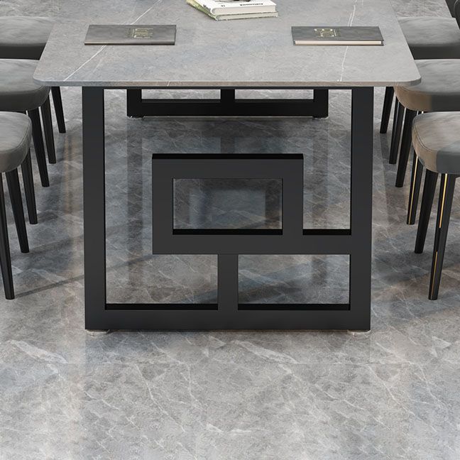 Rectangular Home Writing Desk Industrial Style Stone Office Desk Clearhalo 'furn' 'furn_office_desk' 'Furniture' 'Office Desks' 'Office Furniture' 'office_desk' 1200x1200_046f1646-1274-4e48-a59f-ff81c55d8368