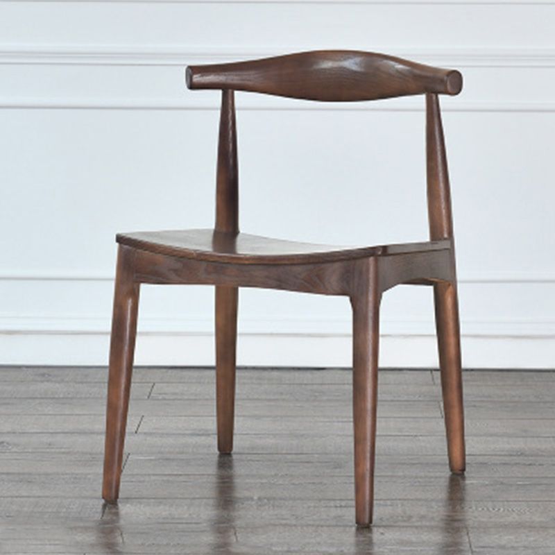 Solid Wood Open Back Side Chair Industrial Dining Side Chair Clearhalo 'Dining Chairs' 'Dining Tables & Seating' 'dining_chair' 'furn' 'furn_dining_chair' 'Furniture' 'Kitchen & Dining Furniture' 1200x1200_04700308-5c28-4862-b54e-c99264763a61