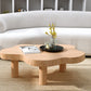Solid Wood Cloud-Shaped Coffee Table Nordic 3 Legs Cocktail Table Clearhalo 'Coffee & Accent Tables' 'Coffee Tables' 'coffee_tables' 'furn' 'furn_coffee_tables' 'Furniture' 'Living Room Furniture' 1200x1200_0471bb9d-c5b9-46bd-bd46-44a7fcd10ca7
